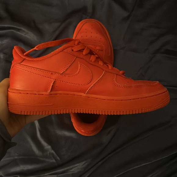 Red Nike Air Force 1’s - Picture 2 of 5